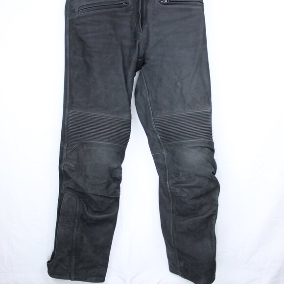 BMW MOTORRAD BMW Women’s Atlantis 4 Black Cow Leather Trousers Sz 38 As-is - Picture 2 of 12